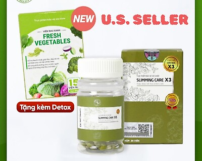 #ad Slimming Care Herbal Tablet X3 type 1 30pills OFFER 1 Detox FRESH Vagetable $35.00