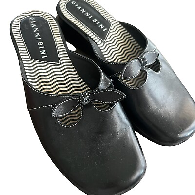 #ad Gianni Bini Slip On Flats Faux Leather Size 6.5 $12.99