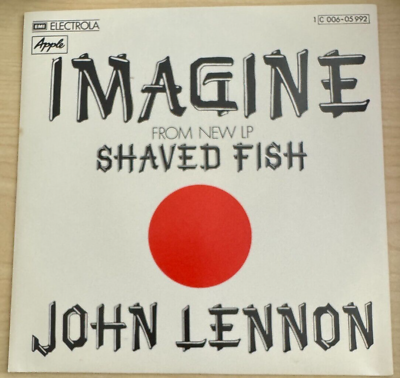 #ad John Lennon Imagine Working Class Hero 7 Inch Vinyl Single Pic Sleeve German $10.97