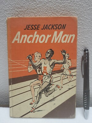 #ad Anchor Man ExLib by Jackson Jesse Hardcover 1947 book ist edition reader $32.00