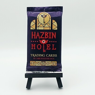 #ad Hazbin Hotel Trading Card Pack Brand New Sealed IN HAND IMMEDIATE SHIPPING $55.00