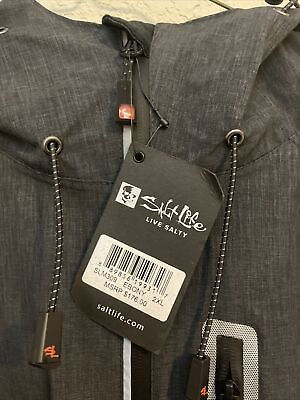 #ad Salt Life Light weight jacket Men’s Large SLX WPx2 $150.00