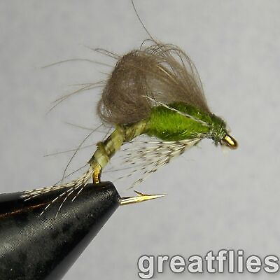 #ad 1 dozen 12 CDC Loop Wing Emerger Blue winged Olive $7.47