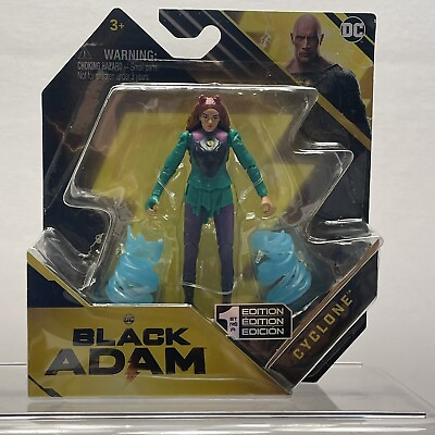 #ad Cyclone Action Figure 4quot; Spin Master Black Adam Movie 1st Edition DC NEW $10.79