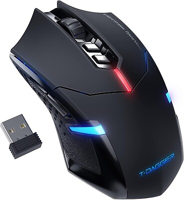 #ad Wireless Silent click Gaming mouse for Dell Toshiba Apple MSI Asus HP Laptop PC $43.37