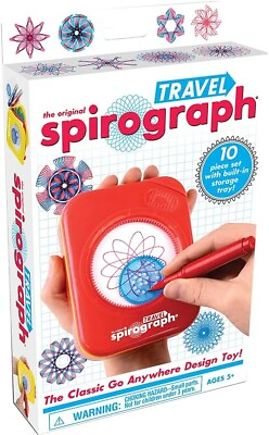 #ad Spirograph Travel Design Toy Portable Arts amp; Crafts Activity Set $13.90