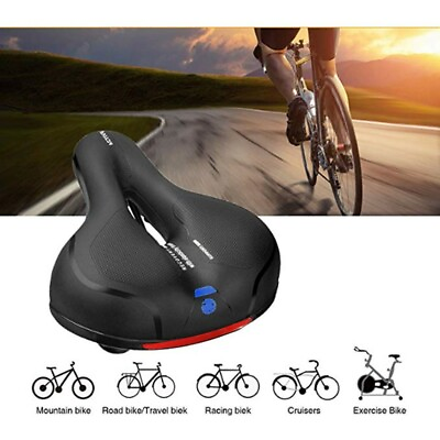 #ad Comfortable Waterproof Memory Foam Bicycle Seat CushionBicycles With Reflective $27.99