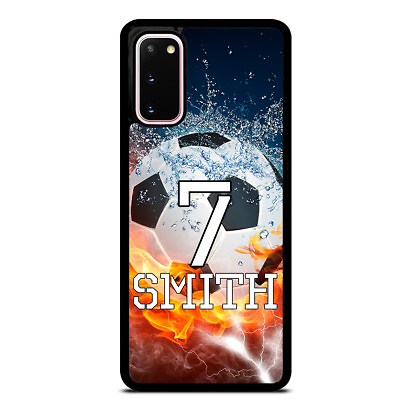 #ad Personalized Soccer Case Custom Name For Samsung Galaxy S23 S22 Plus Ultra S21 $20.98