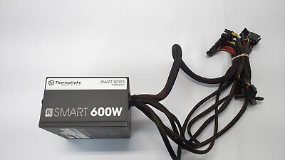 Thermaltake Smart 600W ATX Desktop Power Supply TTP 0600P W Tested WorkingOpens $36.99