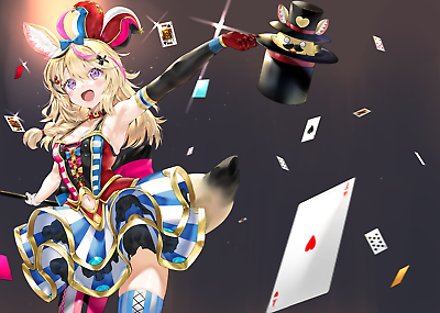 #ad Anime Girls Kou Mashiro Artwork Hololive Virtual Gaming Mat Desk 43839 $36.99