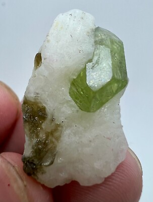 #ad 26 CT Beautiful and Lovley Green Diopside Crystal on Matrix @Badakhshan $29.99
