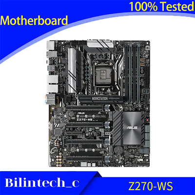 FOR ASUS Z270 WS Motherboard Support LGA1151 DDR4 64GB DPHDMI ATX standard $868.08