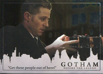 #ad Gotham Season 2 Foil Parallel Base Card #49 ?Get these people out of here ? GBP 1.69