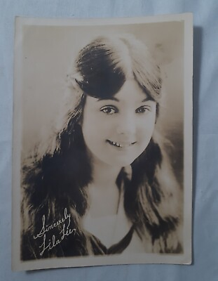#ad Lila Lee 5x7 Signed Fan Photo Picture Image American Silent Film Star 24@129 $5.00