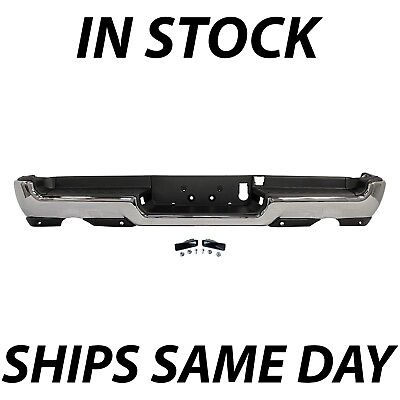 #ad NEW Chrome Rear Bumper Assembly for 2019 2024 RAM 1500 w Park amp; Dual Exhaust $393.83