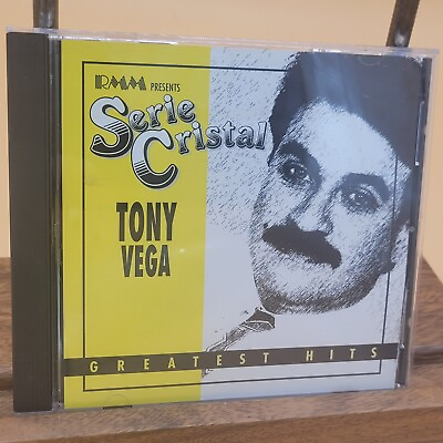 #ad MEGA RARE TONY VEGA Tony Vega Greatest Hits SERIE CRISTAL CD RMM EX Disc $39.00