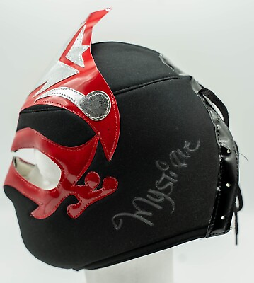 #ad Mystique Signed Wrestling Mask BAS COA Lucha Libre CMLL Reina Pure J WWS Pro 127 $79.99