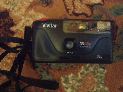 #ad Vintage Point And Shoot Vivitar 35 C5S Auto Focus Film Camera $10.00