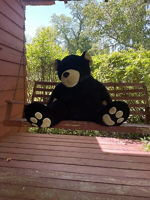 #ad Boyd’s Bear Over 4 feet From Head To Toes Bubba Blackbear Rare HTF $9995.00