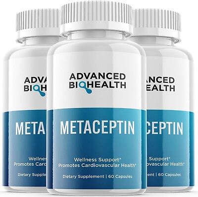 #ad 3 Metaceptin Blood Support Pills Metaceptin Blood Sugar Support Supplement $59.80