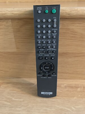 #ad SONY REMOTE CONTROL RMT D175A FOR SONY CD DVD PLAYER DVP NS50P A4 6 7 X $5.99