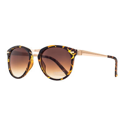 #ad Glasses Brown Lens Gold Black Frames $9.95