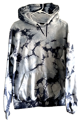 #ad TIE DYE HOODIE Size Medium M CSG Trippy Cool Pullover $11.69