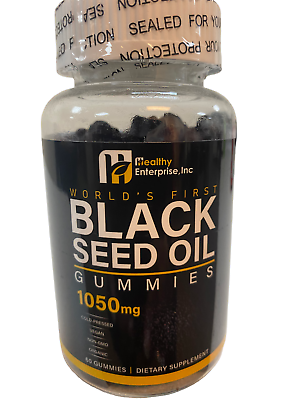 #ad Black Seed Oil amp; Honey Gummies W 2% THYMOQUINONE Nigella Sativa Seeds Su... $18.50