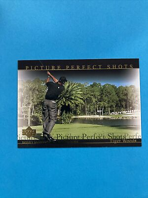 #ad 2004 Upper Deck Picture Perfect Shots #80 Tiger Woods $3.99
