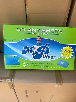 #ad My Pillow Roll amp; GoAnywhere Travel Pillow Foam 1 Pack Case Size 12quot; x 18quot; $22.88