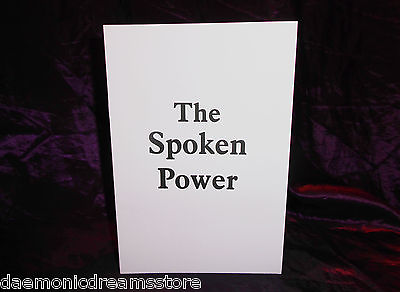 #ad THE SPOKEN POWER Finbarr Occult Grimoire Magic White Magick Witchcraft GBP 32.99
