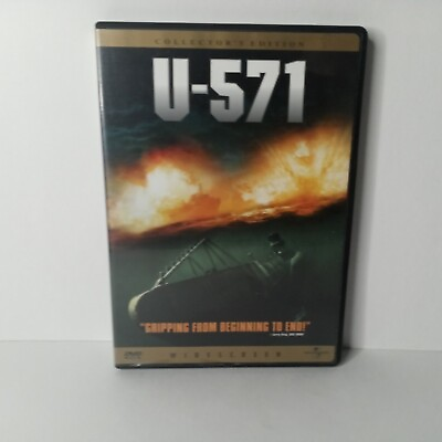 #ad U 571 Collectors Edition DVD 2000 Like New $3.99