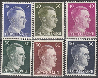 #ad Lot Stamp Selection Germany MI 793 8 WWII Third Reich Adolf Hitler Hitler MNH $1.99