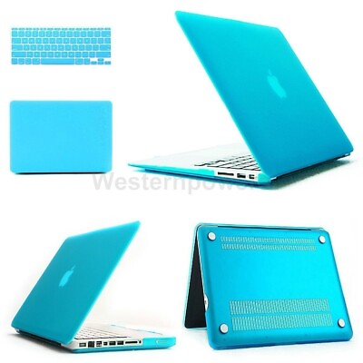 #ad For MacBook Pro 13 Air 13 11 Pro 15 Retina Tiffany Blue Rubberized Case Keyboard $9.99
