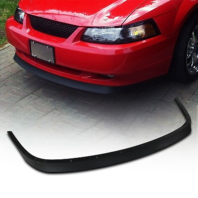 #ad Fit 99 04 Mustang GT SVT Mach 1 CBR Style Front Bumper Lip Spoiler Splitter $59.78