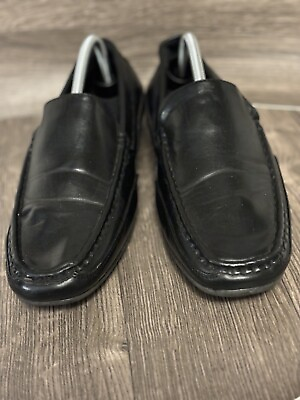 #ad Deer Stags Mens quot;Drivequot; Slip On Loafers Black 10 M Worn Once Clean $15.00