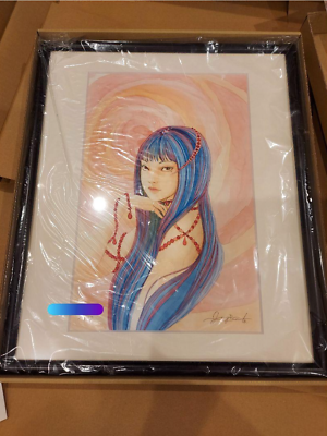 #ad Junji Ito Tomie Autographed Reproduction Original Art Limited to 100 Horror Rare $879.99
