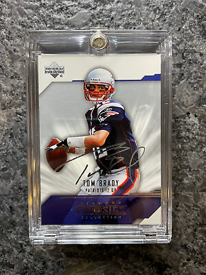 #ad Tom Brady 2004 Upper Deck #51 New England Patriots Investment Card MINT $79.99