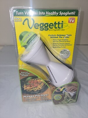 #ad Veggetti Spiral Vegetable Slicer Cutter Veggie Pasta KETO Diet New Sealed. DD $7.79
