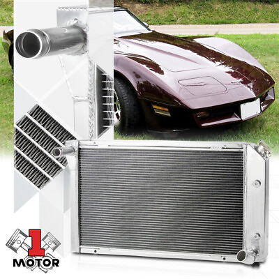 #ad Aluminum 3 Row Performance Cooling Radiator for 77 82 Chevy Corvette 5.0 5.7 V8 $134.89