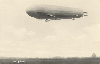 #ad vintage Zeppelin Air sky ship Printed Photo Postcard Italian airship blimp $100.00