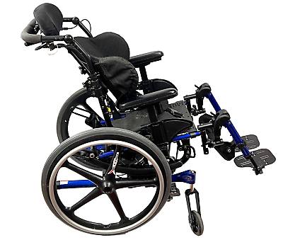 #ad 2023 Quickie IRIS Tilt In Space Manual Transport Rehab Wheelchair 18x15 MATRX E2 $599.99