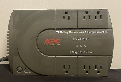 #ad APC Back Ups ES 350 Battery Backup Power Supply With Battery Tested $35.00