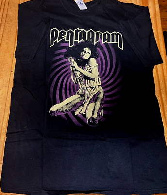 #ad Pentagram 2016 Curious Volume Tour Vintage T Shirt ELECTRIC WIZARD CATHEDRAL $74.99