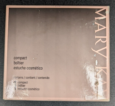 #ad MARY KAY MAGNETIC BLACK COMPACT UNFILLED MEDIUM NIB COSMETIC MAKEUP CUSTOMIZE $6.99