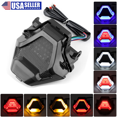 #ad #ad Integrated LED Tail Light Turn Signals Brake Lamp For YAMAHA YZF R3 R3 R25 Y15ZR $29.31