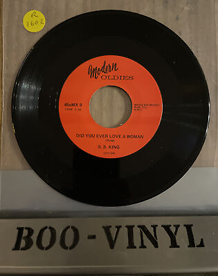 #ad B.B. King Did You Ever Love 7” Blues Soul Rare Vinyl Record Modern Oldies NM GBP 8.37