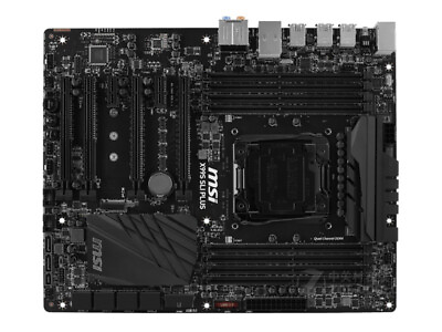 MSI X99S SLI PLUS LGA 2011 3 DDR4 SATA3.0 USB3.0 Intel X99 ATX Motherboard $266.35
