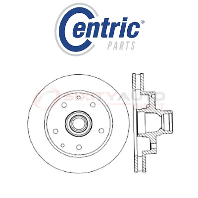 #ad Centric Drilled Slotted Disc Brake Rotor for 1994 1999 Dodge Ram 1500 3.9L ne $201.07