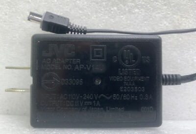 #ad Genuine OEM JVC AP V14U Model AC Adapter Plug In Cord for JVC Camcorders Charger $14.99